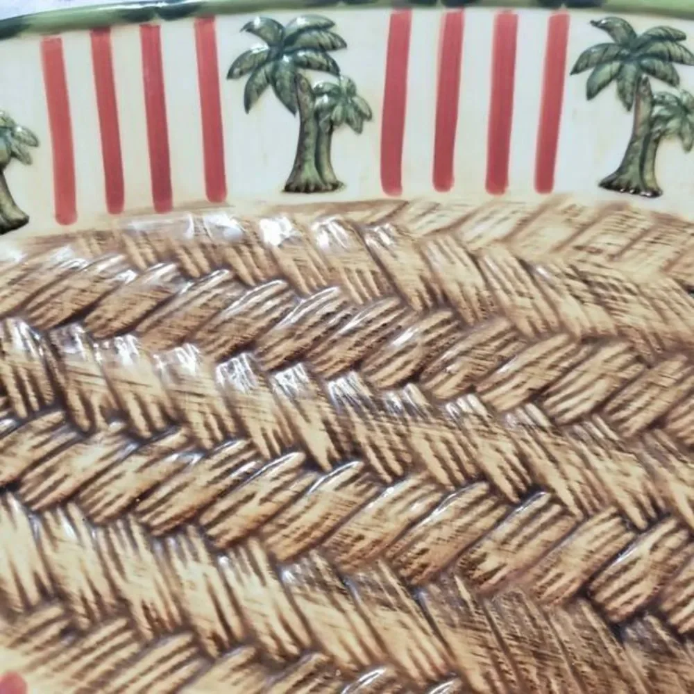 Large Hand Painted‎ Serving Platter